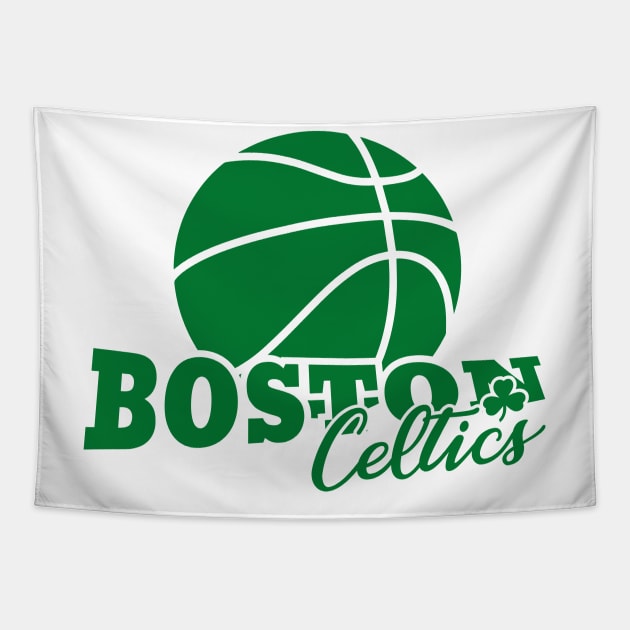 BOSTON | CELTICS | BASKETBALL | NBA Tapestry by theDK9