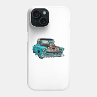 Customized 1957 Chevrolet 3100 Stepside Pickup Phone Case