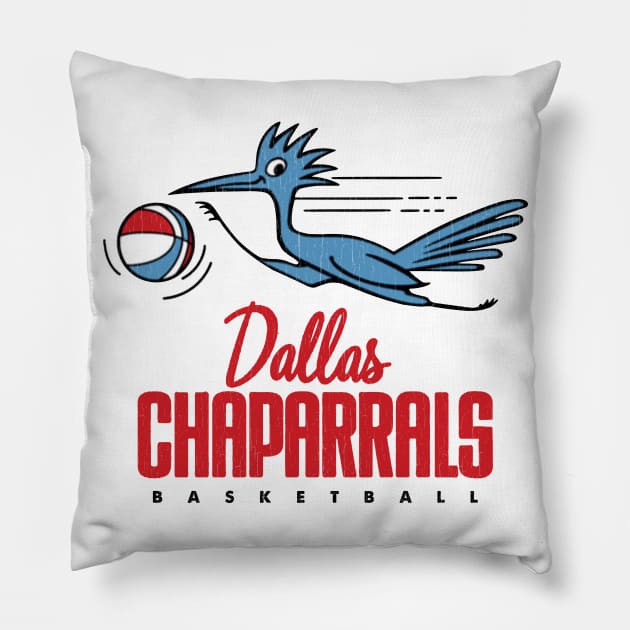 Dallas Chaparrals Pillow by trev4000
