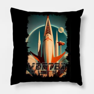 Rocket To Space #1 Pillow