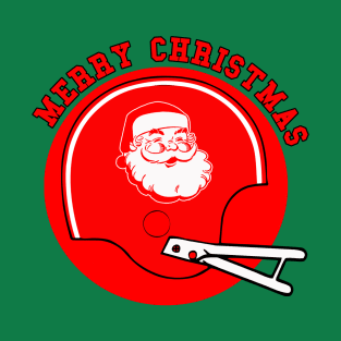 Merry Christmas Santa Helmet T-Shirt