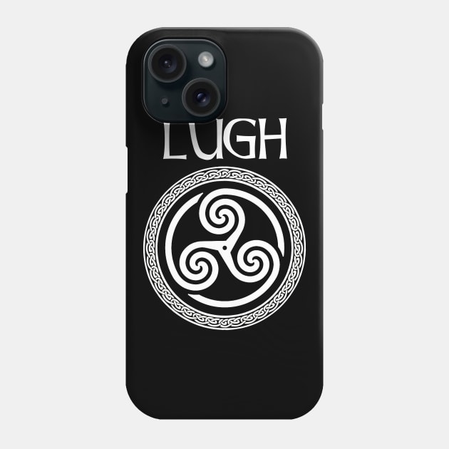 Lugh Celtic God of Kings, Justice and Arts Phone Case by AgemaApparel