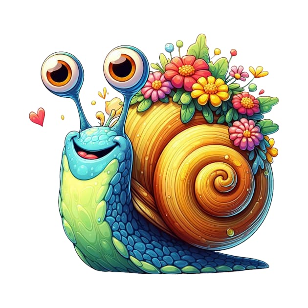 Cute Snail by Dmytro