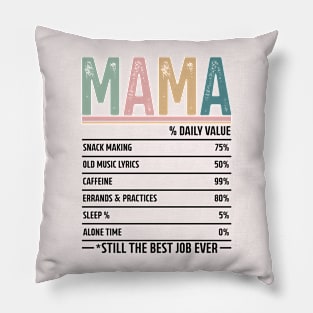 Mama facts Pillow