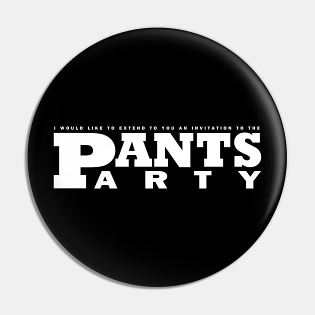 Brick Tamland Pants Party Pin by Meta Cortex