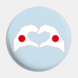 We Heart Japan Patriot Flag Series Pin