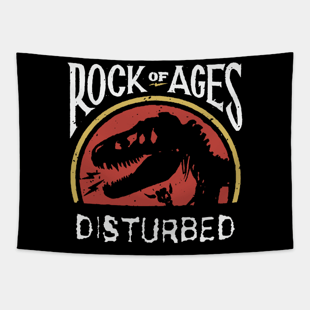 disturbed rock of ages Tapestry by matilda cloud