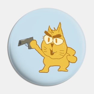 cat gun Pin