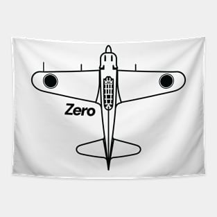 A6M Zero Tapestry