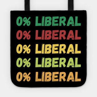 Zero Percent Liberal, 0% Liberal, Republican Party Tote