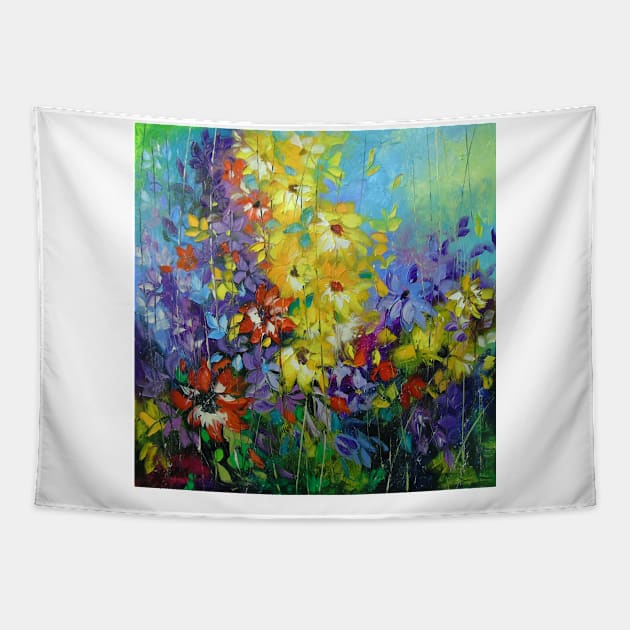 Bright melody 2 Tapestry by OLHADARCHUKART