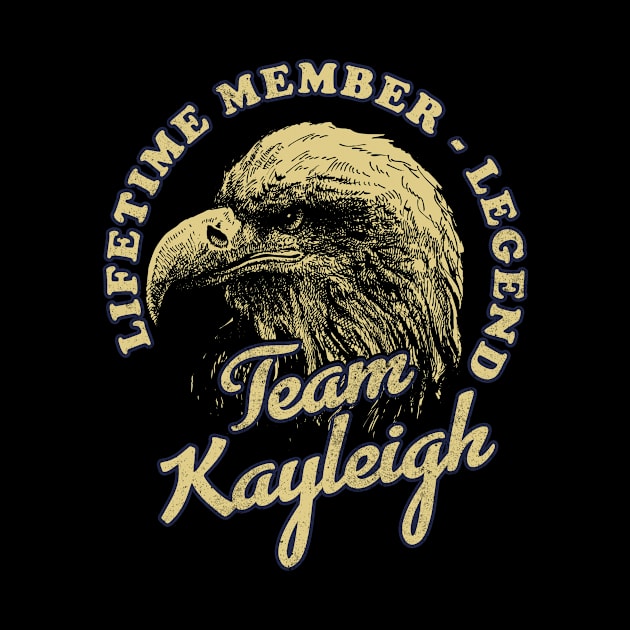 Kayleigh Name - Lifetime Member Legend - Eagle by Stacy Peters Art