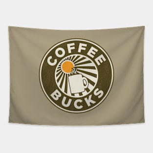 Coffee Bucks Tapestry