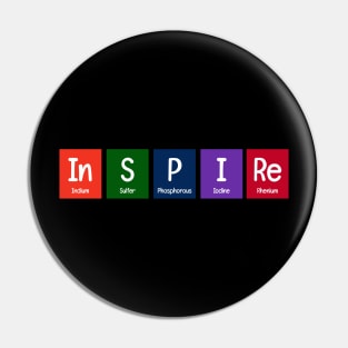 Inspire Chemistry Periodic Table Fun Pin