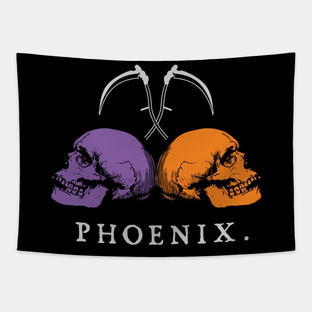 Phoenix No Mercy Tapestry by CraigAhamil