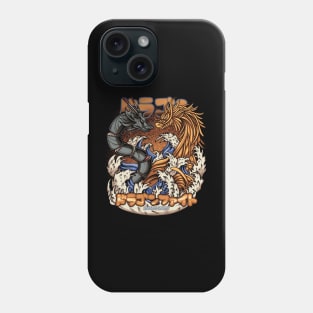 SUSHI DRAGON VS NOODLE DRAGON Phone Case