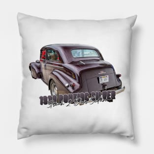 1939 Pontiac Silver Streak 2 Door Sedan Pillow