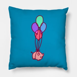 Balloon Piggy Pillow