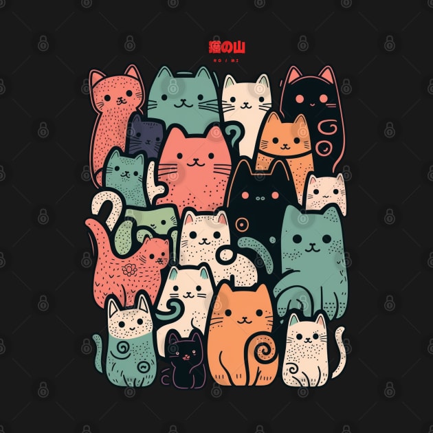 A group of  cats by bmron