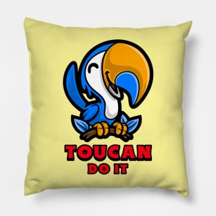 Toucan Do It - Toucan Pun Pillow