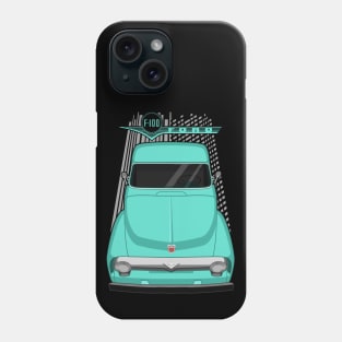 Ford F100 2nd gen - Sea Sprite Green Phone Case