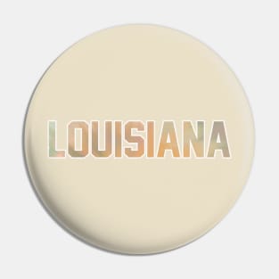 Louisiana Pastel Tie Dye Jersey Letter Pin