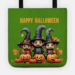 Happy Halloween Pumpkin Parade Tote