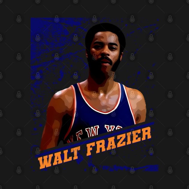 Walt Frazier by Aloenalone