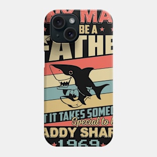 Any man can be a daddy shark 1969 Phone Case