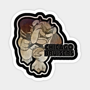 Chicago Bruisers Football Magnet