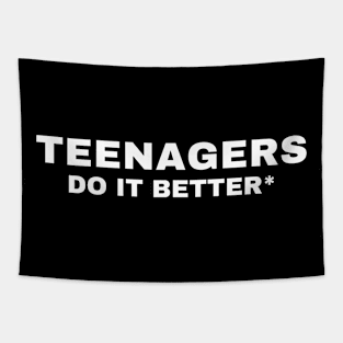 Teenagers adult humor Tapestry