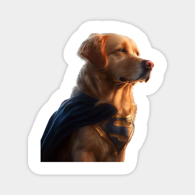 Super Lilly Magnet by goldenretriever_lilly