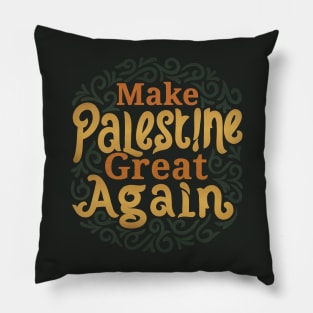 Make palestine great again Pillow