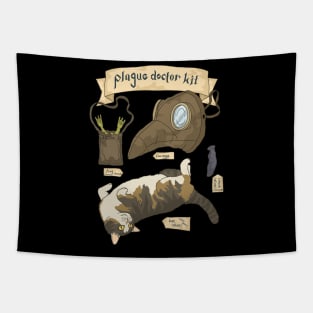 Plague doctor kit. history nerd Tapestry