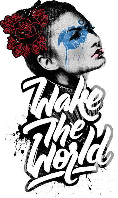 Wake the world Kids T-Shirt by thetyger