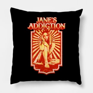 Jane's Addiction///Cover Re-Design Pillow