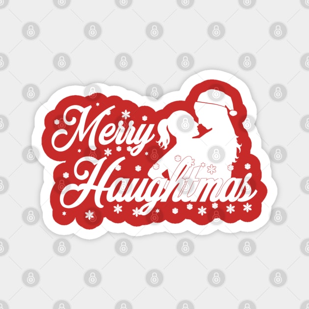 Merry Haughtmas - A Wayhaught Earpmas Magnet by VikingElf