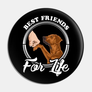 Funny Rhodesian Ridgeback Rhodesian Ridgeback Lover Pin