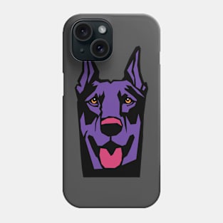 Alert and agile, the Doberman exemplifies loyalty Phone Case