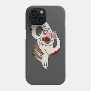 Zombie sloth Phone Case