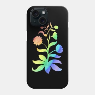 Rainbow flower Phone Case