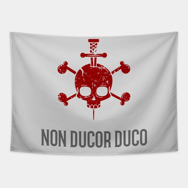 Non Ducor Duco Latin Phrase Tapestry by DUCO