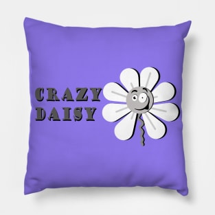 Crazy daisy Pillow