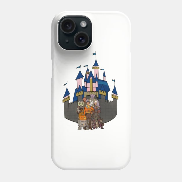 Happiest Crew on Earth Phone Case by Oz & Bell