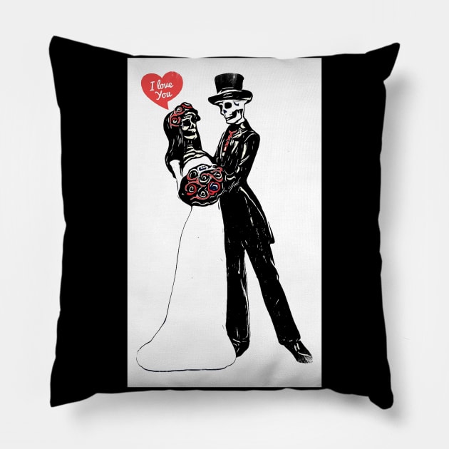 True Love Pillow by KazArtDesigns