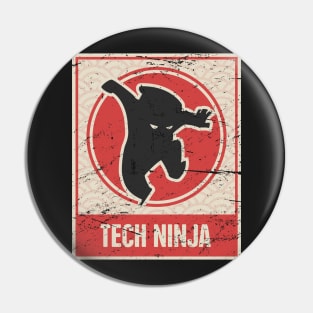 Tech Ninja | Tech Support Design Pin