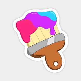 Pride Paintbrush Magnet