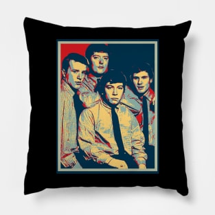 House of the Rising Style Channel the Blues Rock Magic with Animal Band Tees Pillow