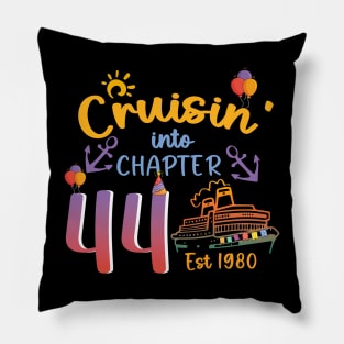 Birthday Cruisin' Crew Tee Matching Birthday Cruise outfit Birthday Crew Tee Family Cruise Tee Birthday Party Gift copy Pillow