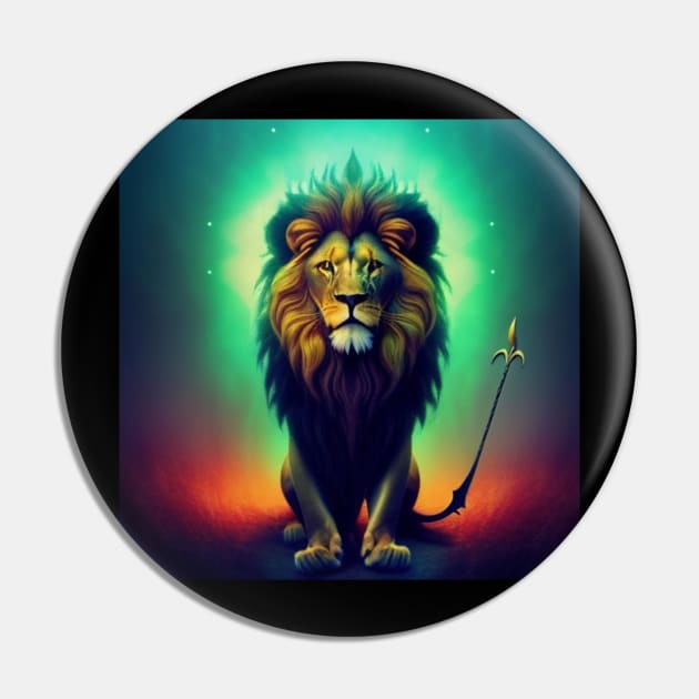 Lion Pin by karissabest